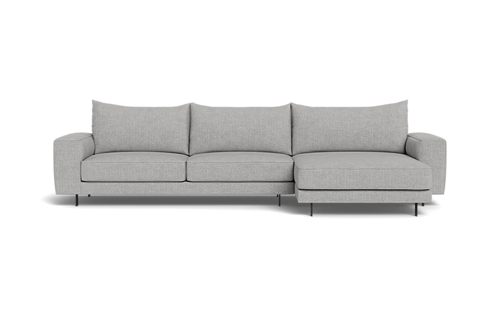 Samba Double Day sofa med chaiselong - Grå - L:308 cm